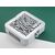 CYCLONE. Desktop portable, Nail dust Turbo Collector "CYCLONE X2 SILVER", 72W. Надпотужна витяжка з USB-портом #5