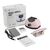 BUCOS. Nail drill "BUCOS X4 PRO", smooth pink, 65W. Фрезер + 6 покращених фрез, 35 тісяч оборотів, реверс #7