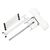 Teri. Pedicure stand for nail dust collector, white. Педикюрна підставка для настільних витяжок з білим верхом (під замовлення) #6