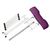 Teri. Pedicure stand for nail dust collector, purple. Педикюрна підставка для настільних витяжок з пурпурним верхом (під замовлення) #6