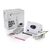 BUCOS. Nail drill "Bucos ZS-705", white, 65W. Фрезер + 6 покращених фрез, 35 тисяч оборотів, реверс, білий корпус #5