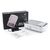 CYCLONE. Desktop portable Nail dust Collector "CYCLONE V3-B" with battery, 100W. Витяжка з акумулятором,  біла #4