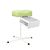 Teri. Pedicure stand for nail dust collector, pistachio. Педикюрна підставка для настільних витяжок з фісташковим верхом (під замовлення) #3