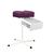 Teri. Pedicure stand for nail dust collector, purple. Педикюрна підставка для настільних витяжок з пурпурним верхом (під замовлення) #3