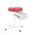 Teri. Pedicure stand for nail dust collector, pink. Педикюрна підставка для настільних витяжок з рожевим верхом (під замовлення) #3