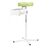 Teri. Pedicure stand for nail dust collector, pistachio. Педикюрна підставка для настільних витяжок з фісташковим верхом (під замовлення) #2
