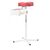 Teri. Pedicure stand for nail dust collector, pink. Педикюрна підставка для настільних витяжок з рожевим верхом (під замовлення) #2