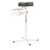 Teri. Pedicure stand for nail dust collector, graphite. Педикюрна підставка для настільних витяжок з графітовим верхом (під замовлення) #2