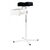Teri. Pedicure stand for nail dust collector, black. Педикюрна підставка для настільних витяжок з чорним верхом (під замовлення) #2