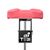 Teri. Pedicure stand for nail dust collector, pink. Педикюрна підставка для настільних витяжок з рожевим верхом (під замовлення) #5