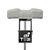 Teri. Pedicure stand for nail dust collector, gray. Педикюрна підставка для настільних витяжок з сірим верхом (під замовлення) #5