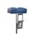 Teri. Pedicure stand for nail dust collector, blue. Педикюрна підставка для настільних витяжок з синім верхом (під замовлення) #4