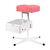 Teri. Pedicure stand for nail dust collector, pink. Педикюрна підставка для настільних витяжок з рожевим верхом (під замовлення) #1