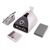 BUCOS. Nail drill "Bucos ZS-711", white, 65W. Фрезер + 6 покращених фрез, 35 тисяч оборотів, реверс,  білий корпус #3