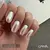 GA&MA. Mirror powder #005, Peach holographic, 0.3 g, Втирка Peach holographic #4