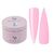 DNKa’. "Art Deco" Colored Top coat, 30 ml, топ припилено-рожевий, 30 мл #1