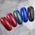NOTN. Reflective Gel Polish, Obsidian, графітово-фіолетовий світловідбиваючий, 10 ml #4