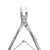 RAIZ. Cuticle nippers, WORK form 2, 10 mm. Кусачки для шкіри професійні #2