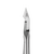 RAIZ. Cuticle nippers, HOME form 1, 11 mm. Кусачки для шкіри професійні #3