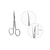 RAIZ. Cuticle scissors, WORK form 2, size M. Ножиці для кутикули #4