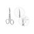 RAIZ. Cuticle scissors, HOME form 1, size S. Ножиці для кутикули #4