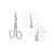 RAIZ. Cuticle scissors, HOME form 2, size M. Ножиці для кутикули #4