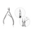 RAIZ. Cuticle nippers, HOME form 1, 11 mm. Кусачки для шкіри професійні #4