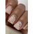 HEYLOVE. Coin Matte Top coat, Silver & Gold, 15 ml, Топ матовий зі срібними та золотистими шестигранниками #4