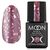 MOON FULL. Rubber Base, Silena #2036, 8 ml. Каучукова кольорова база із золотою поталлю, світло-пурпурова #1