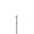 EDLEN. Diamond nail bit, ball, red, Ø 4 mm. Фреза алмазна "КУЛЯ" червона #1