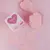 NOTD. Lint-free perforated wipes, hearts, 200 pcs. Безворсові серветки для манікюру перфоровані, у формі сердечок, 200 шт #2