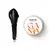 GA&MA. Relief gel, black, 5 g, рельєф гель, чорний #1