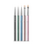 HEYLOVE. Nail Brushes Set, Набір пензликів 5 штук #2