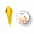 GA&MA. Relief gel, yellow, 5 g, рельєф гель, жовтий #1