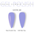 ADORE. Gel Polish, #482, Glycine, 8 ml. Гель-лак, розбілений фіолетовий #2