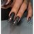 ADORE. Gel Polish, #234, Space, 8 ml. Гель-лак, чорний с глітером #2