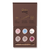 HEYLOVE. Nail Cushion set «Brown», 6 pcs, набір гелевих фарб для омбре, стемпінгу та малювання #1