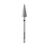 Ülka. Carbide nail bit, cone, blue, Ø 6 mm / роб. частина 15 mm, Фреза твердосплавна "Конус" синя #2