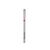 Ülka. Diamond nail bit, cylinder, red, Ø 3 mm / роб. частина 10 mm, Фреза алмазна "Циліндр" червона, заокруглена #2