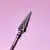 LUNAmoon. Carbide nail bit, cone, blue, Фреза твердосплавна "Ялинка", синя, Ø 4.2 mm #2