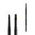 STALEKS. Gel brush, Expert 11 mm та 7 mm. Пензлик для гелю двосторонній #1