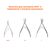 OSTRO. Cuticle nippers, 6-7 mm, Кусачки для кутикули, MINI #4