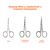 OSTRO. Cuticle scissors, Ножиці для кутикули, Mini #4