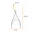 OSTRO. Cuticle nippers, 6-7 mm, Кусачки для кутикули, MINI #3