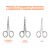 OSTRO. Cuticle scissors, Ножиці для кутикули, Standard #4
