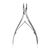OSTRO. Cuticle nippers, 11-12 mm, Кусачки для кутикули, L #1