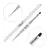 NOTN. Professional Brush 2-in-1: Liner + Oval, 11 mm, двосторонній професійний пензлик для тонких промальовок та викладки гелю #1