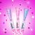 PINX. Cover Base "Starlight",  #003, 8 ml. Прозора база з кольоровими частинками #3