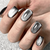 SAGA. Cat's Eye Gel Polish "Cat Shine", #01, Silver, 10 ml. Гель-лак "Котяче око", срібний #5