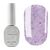 SAGA. Sugar base, #06, 10 ml. Кольорова база з блискітками #1